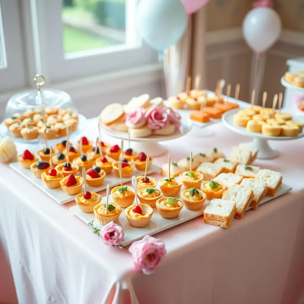 Adorable Baby Shower Buffet Food Ideas for Small Groups