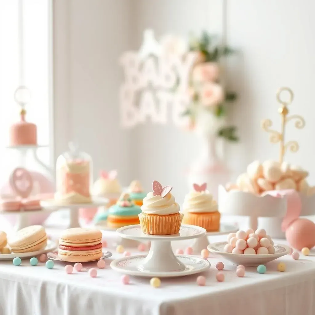 Adorable Baby Shower Buffet Ideas with Sweet Treats