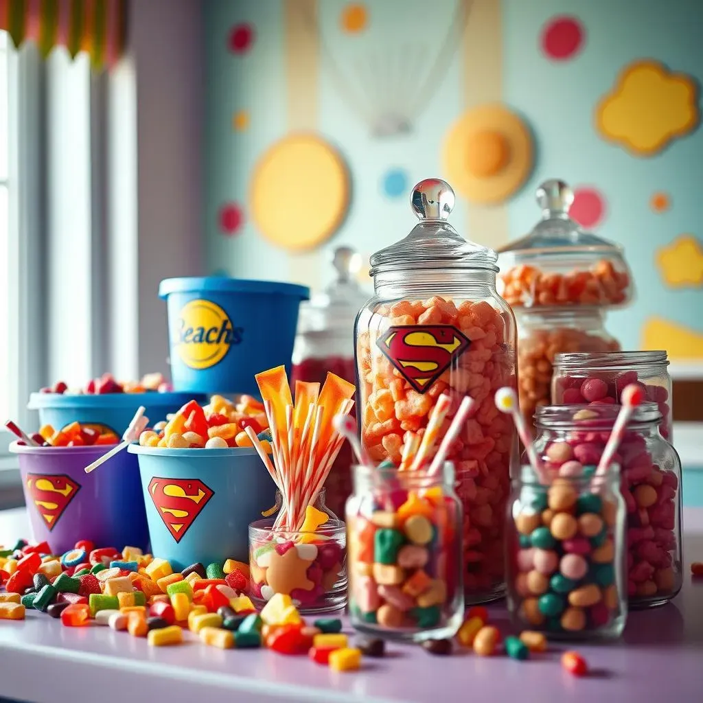 Amazing Candy Buffet Ideas with Containers