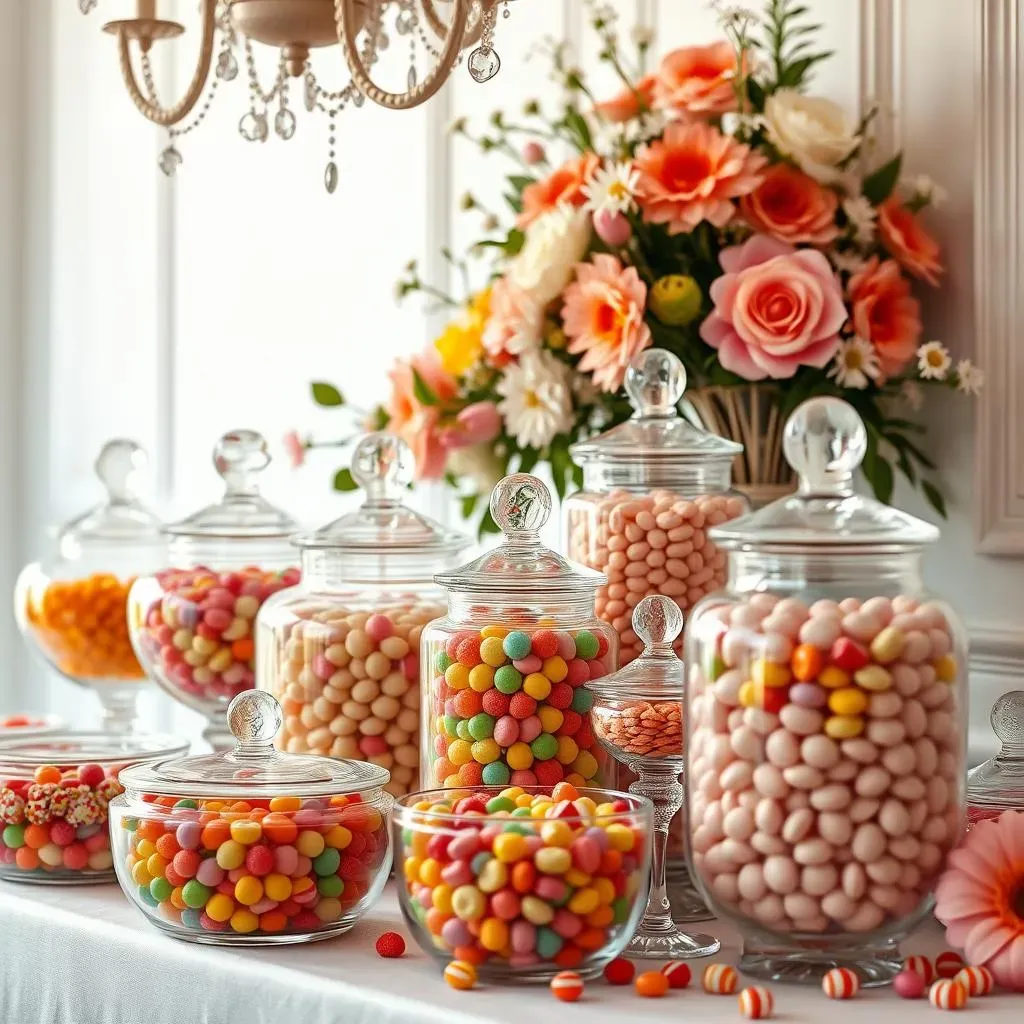 Amazing Candy Buffet Ideas with Jars: Themes and Styles