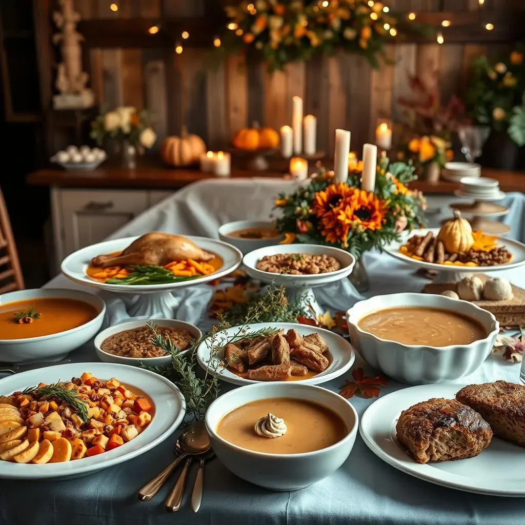 Autumn & Winter Wedding Buffet Ideas with Seasonal Menus