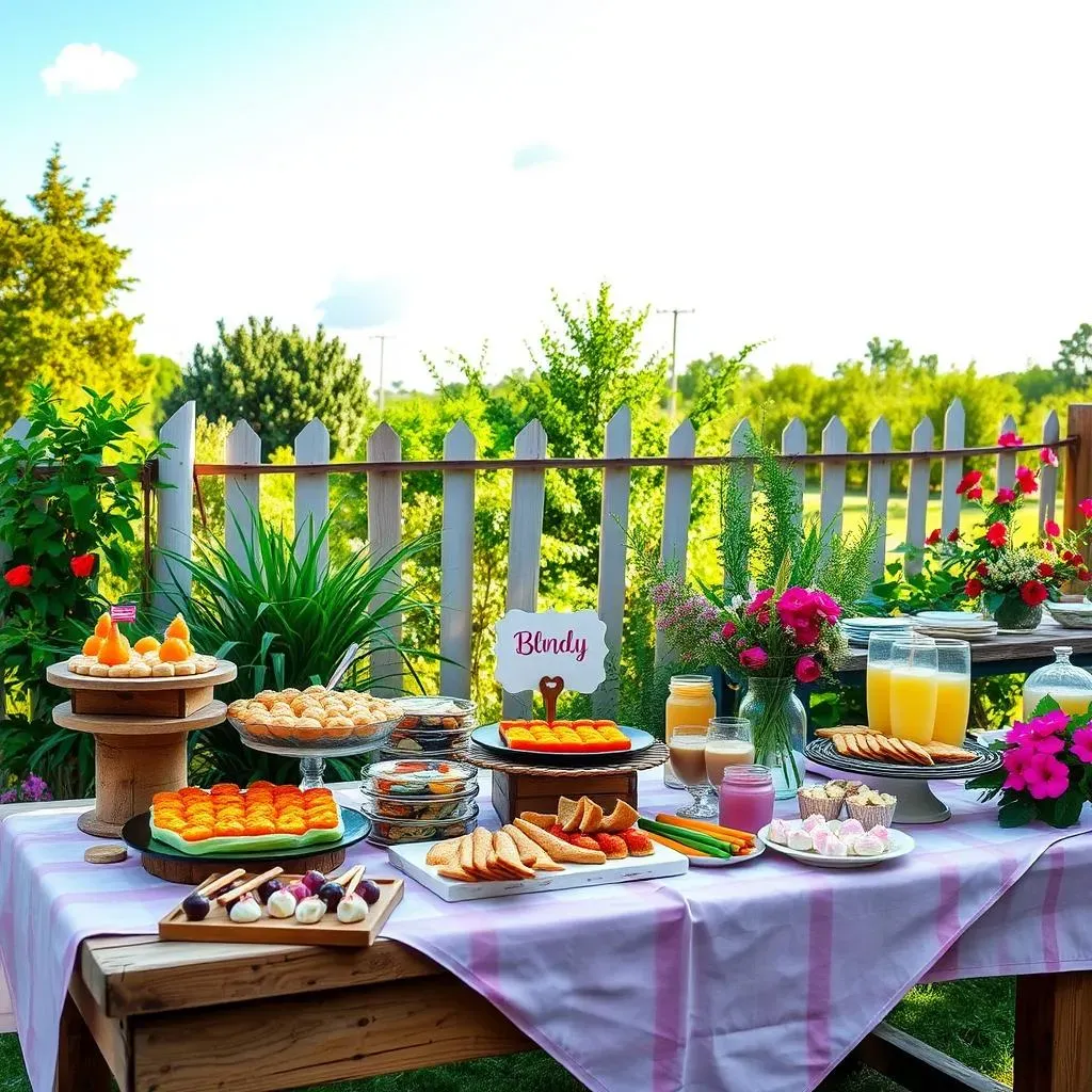 Ultimate Baby Shower Buffet Ideas for Outdoor Events