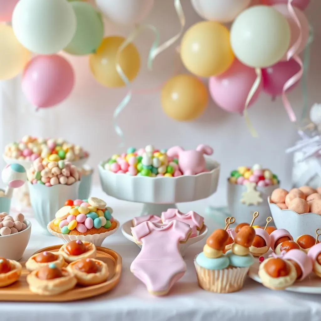 Baby Shower Buffet Ideas: Themed Food Stations