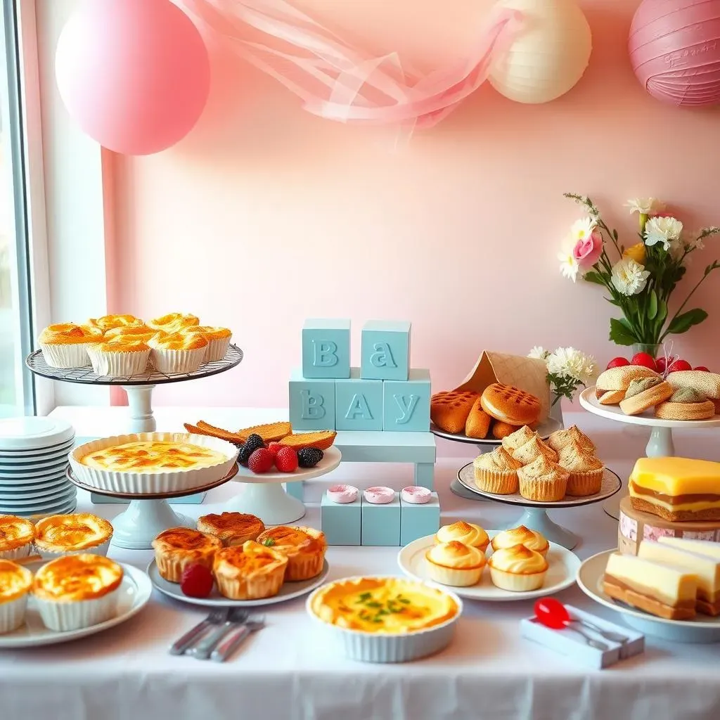 Baby Shower Buffet Ideas: Timing is Everything