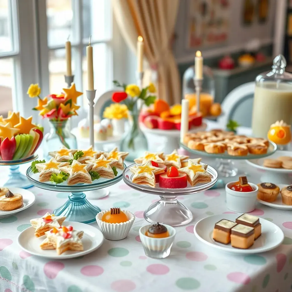 Baby Shower Buffet Ideas with Signature Drinks: Theme Inspiration