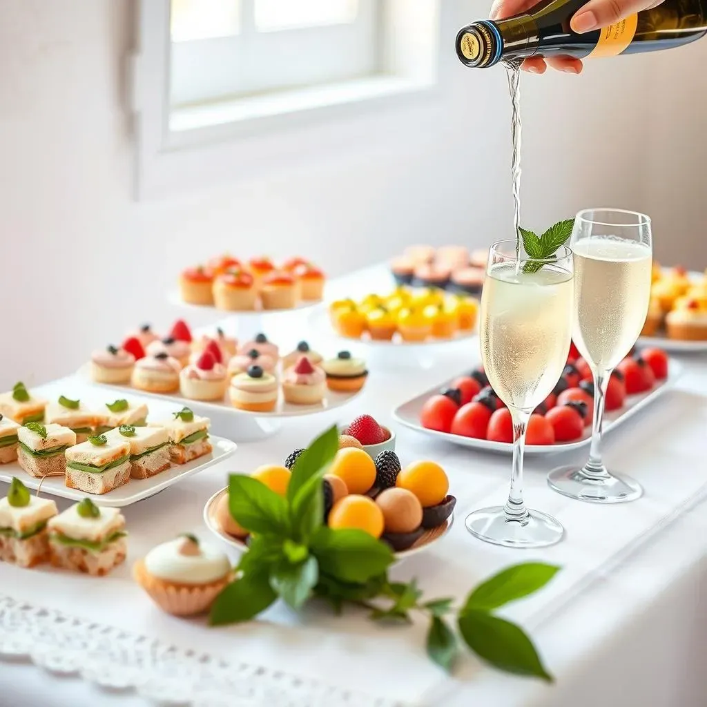 Amazing Baby Shower Buffet Ideas with Signature Drinks