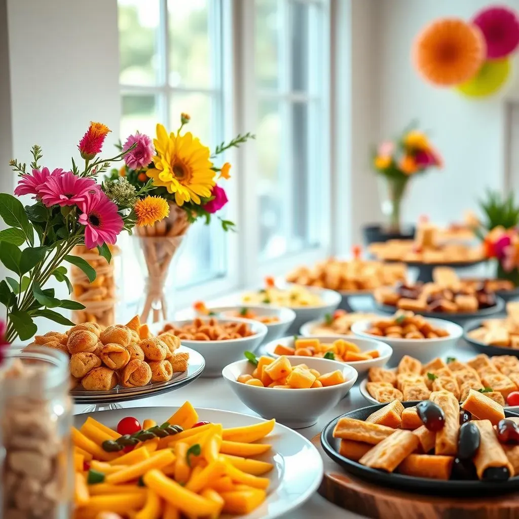 Amazing Baby Shower Buffet Ideas with Snack Stations