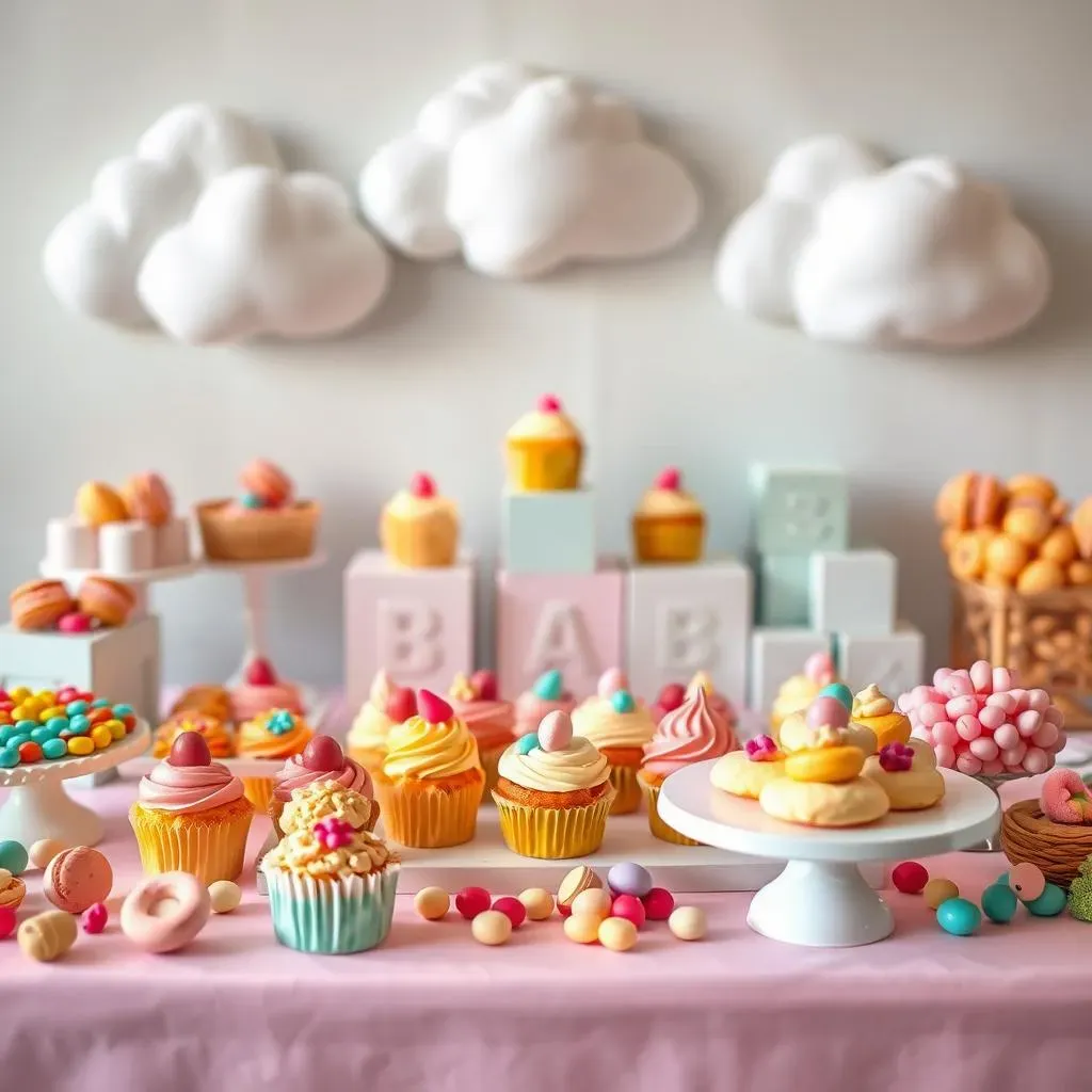 Amazing Baby Shower Buffet Ideas with Sweet Treats