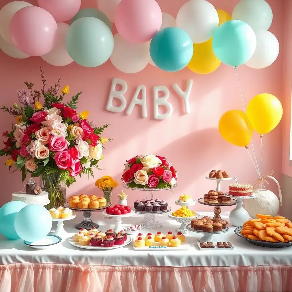 Best Baby Shower Buffet Ideas for Small Gatherings:  Games & Favors