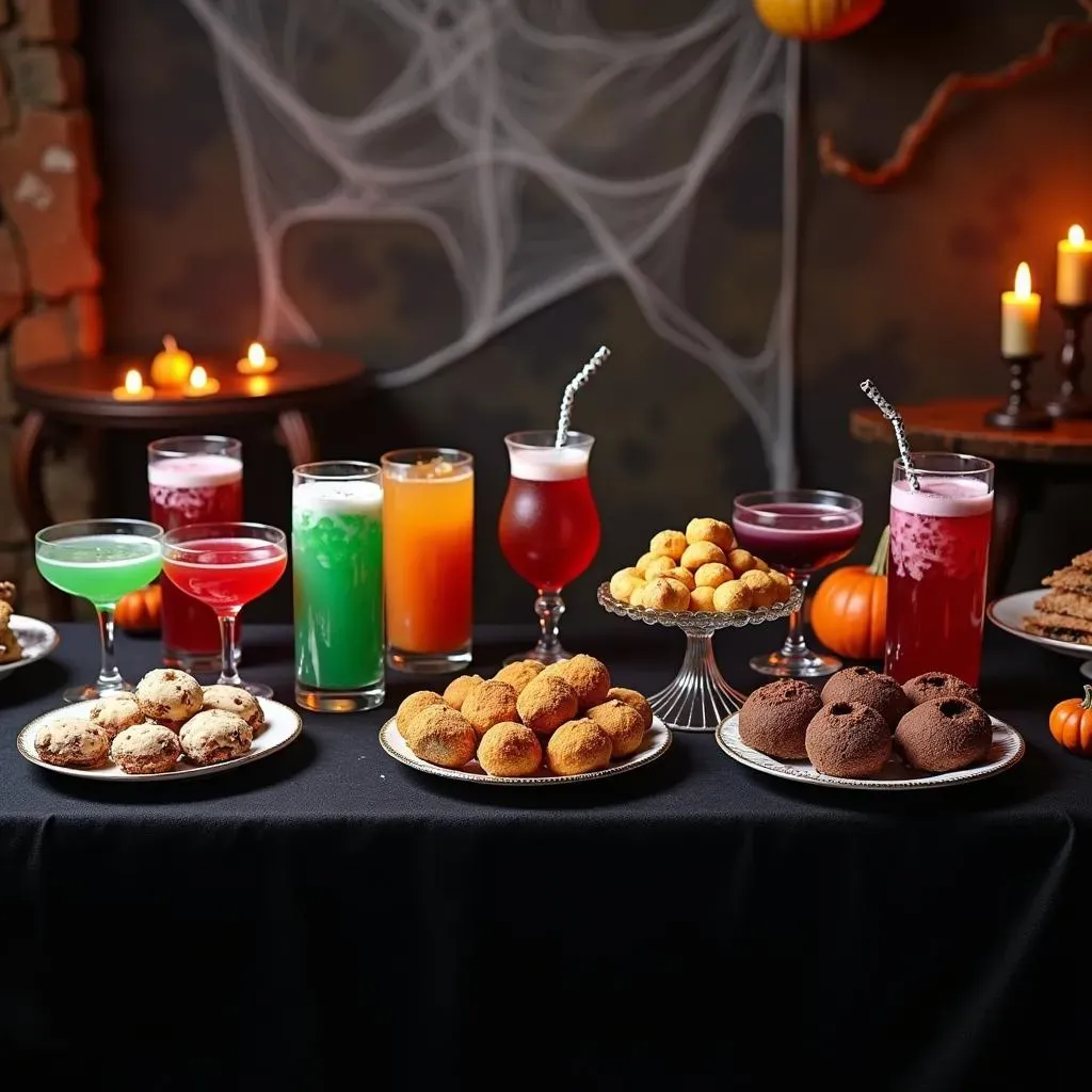 Bewitching Beverages & Ghoulish Goodies: Drinks & Desserts