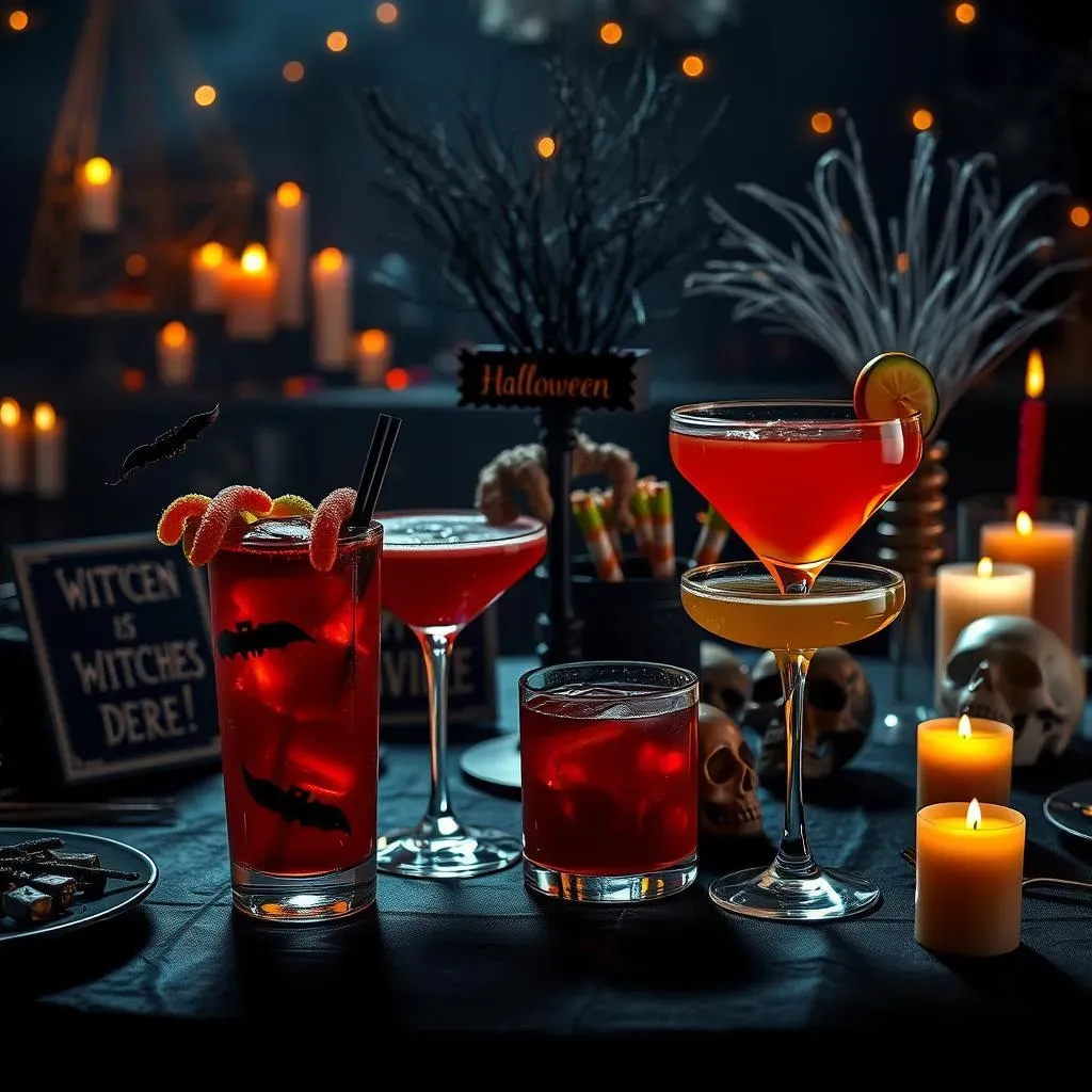 Beyond the Bites:  Drinks and Decorations with a Dark Twist