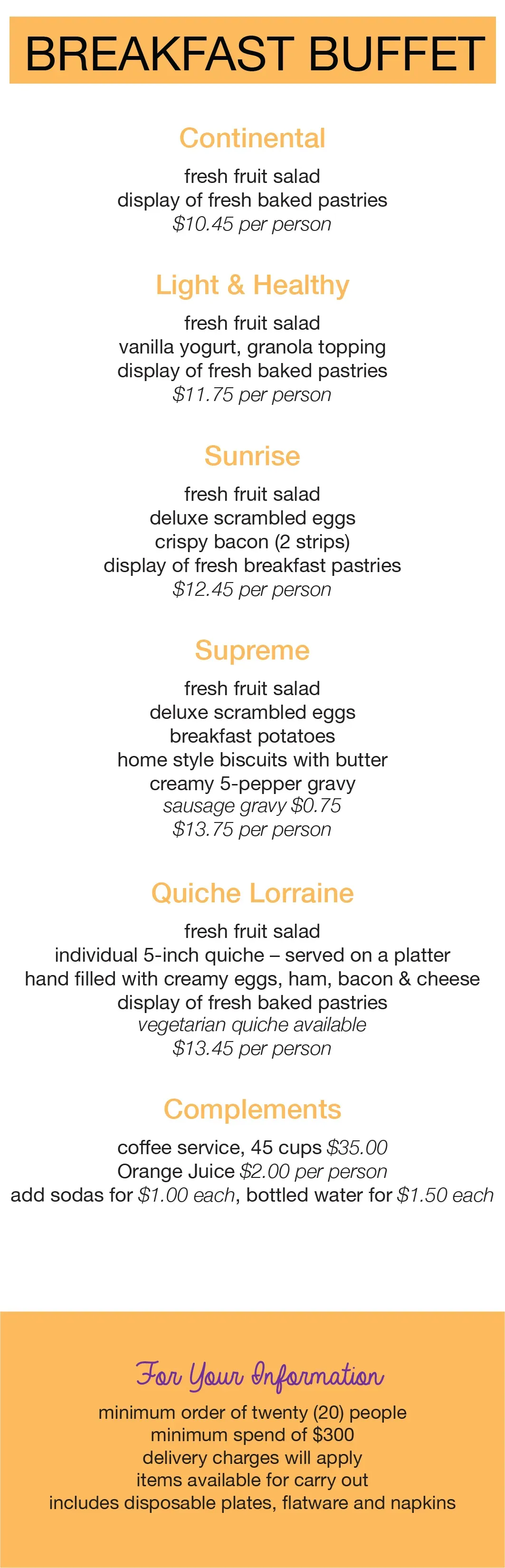 Beyond the Breakfast Buffet Menu PDF: Digital Options