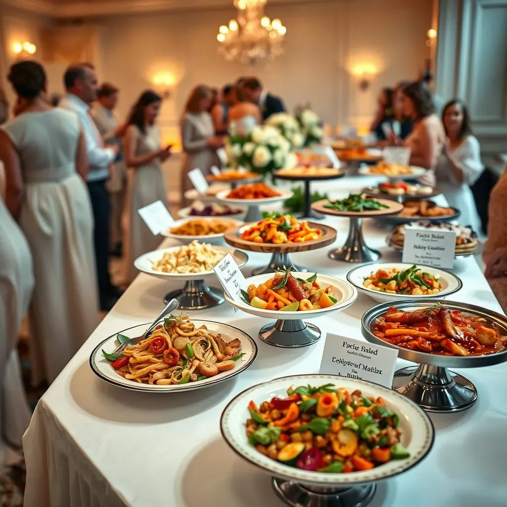 Beyond the Plate: Presentation for Your Wedding Food Buffet
