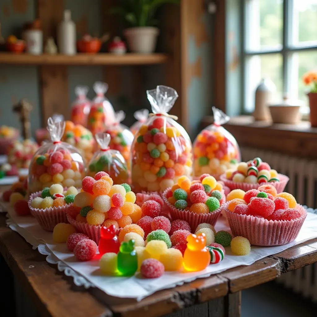 Amazing birthday candy buffet ideas on a budget