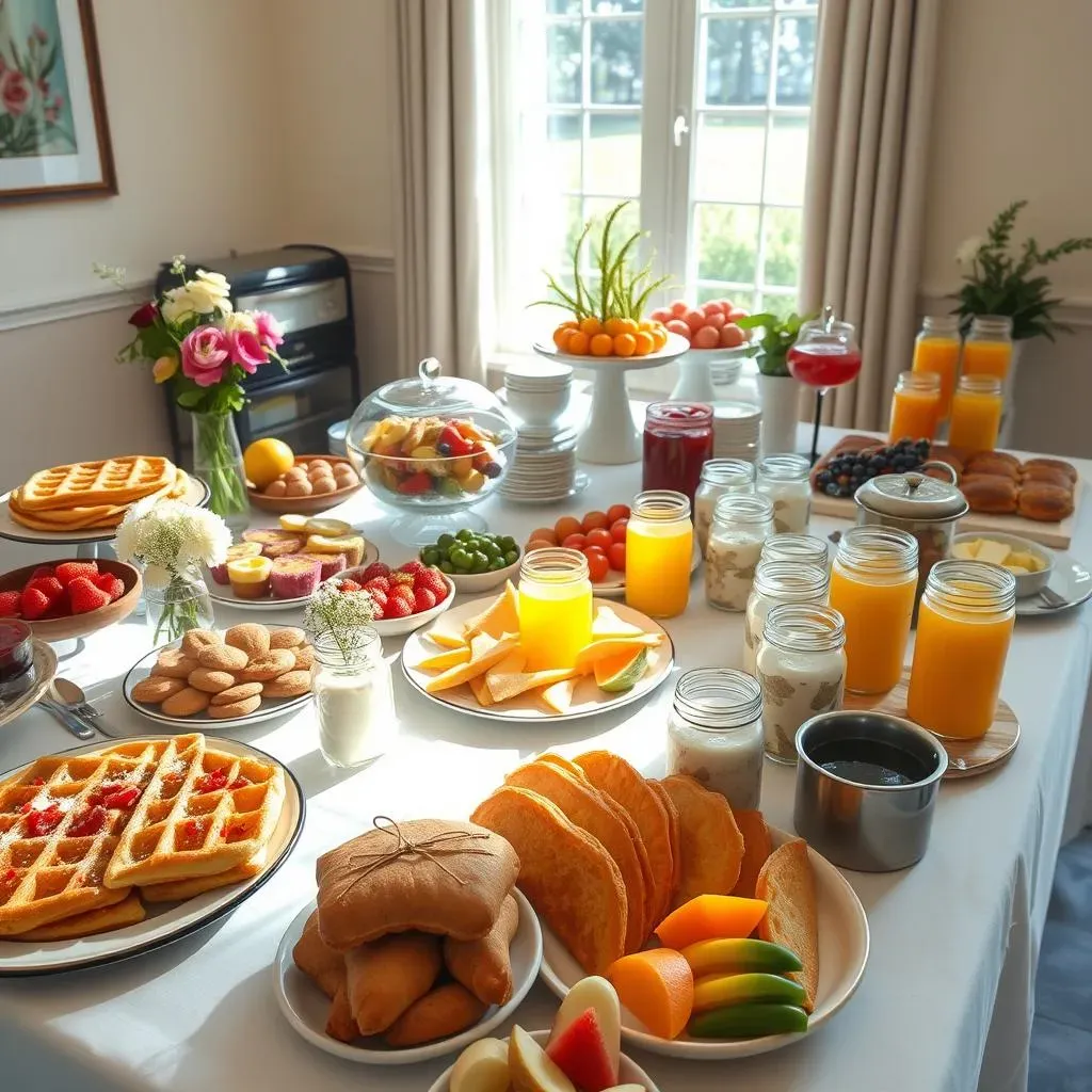 Discover amazing breakfast buffet table decorating ideas