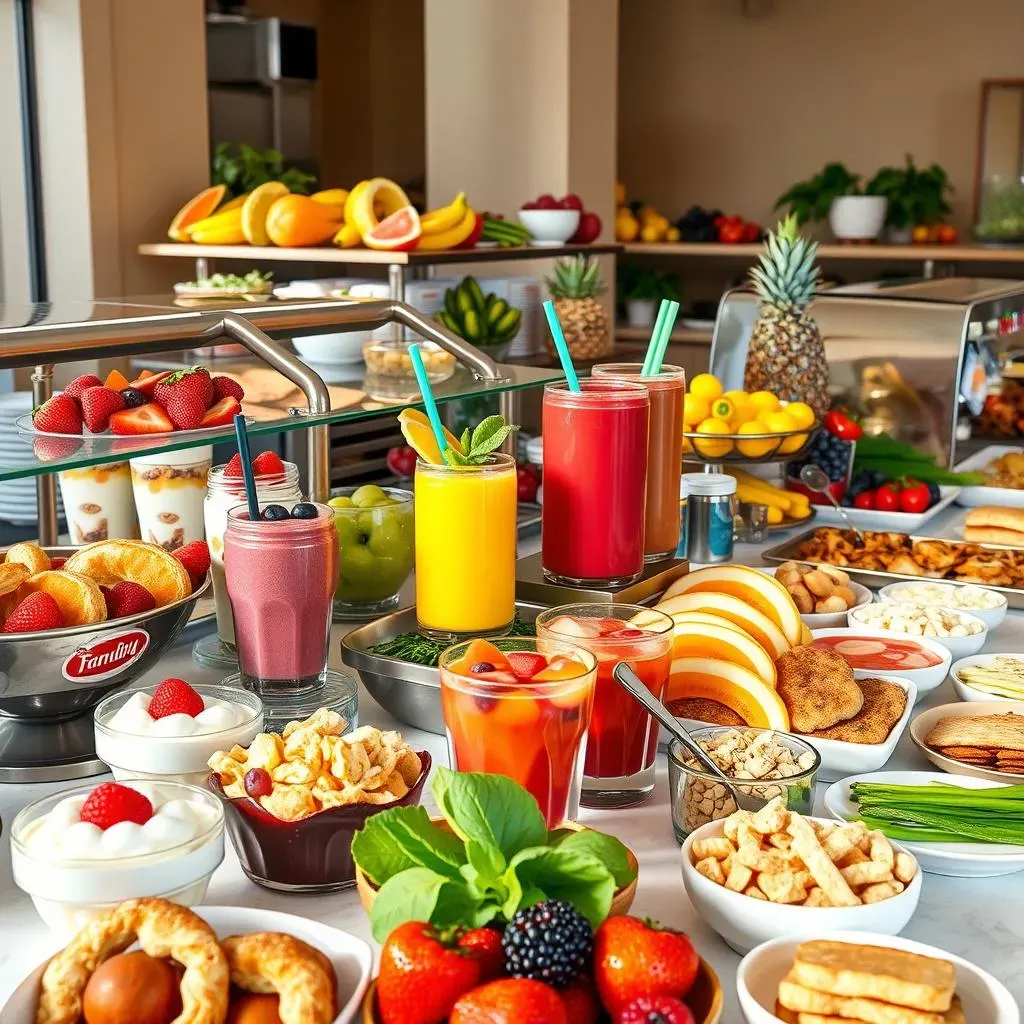 Ultimate Breakfast Buffet with Smoothie Station