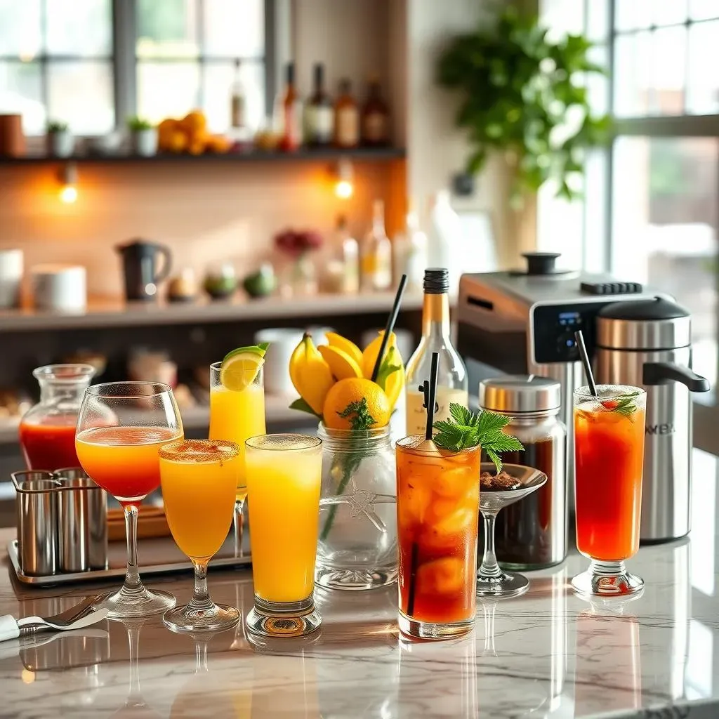 Brunch Buffet Drink Bar Ideas for a Crowd