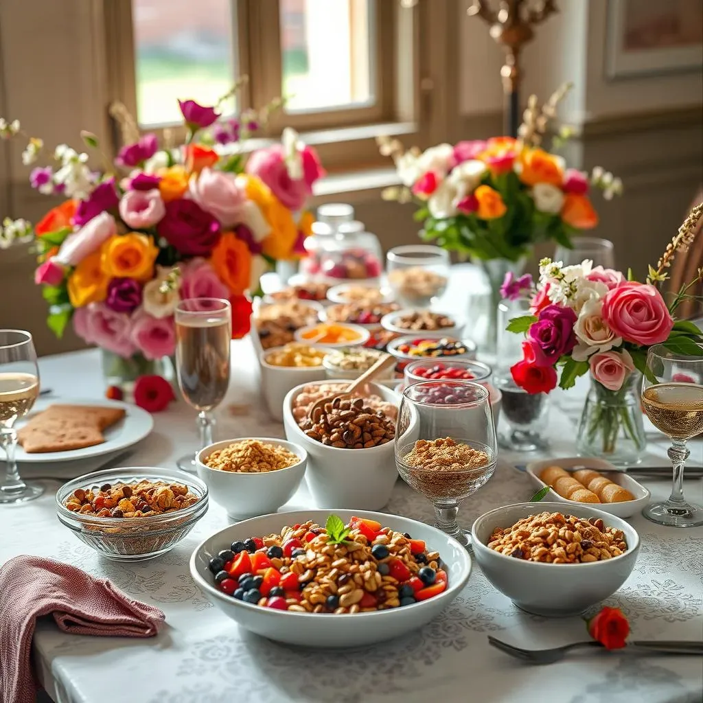 Ultimate Brunch Buffet Ideas with Granola Bars