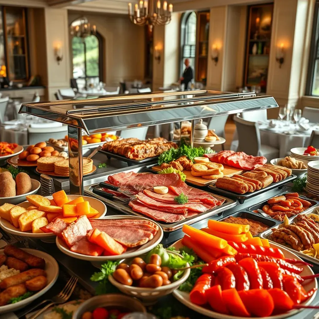 Ultimate Brunch Buffet Ideas with Meats Station