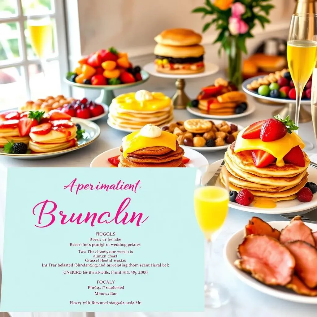 Amazing Brunch Buffet Wedding Menu: Ideas & Advice