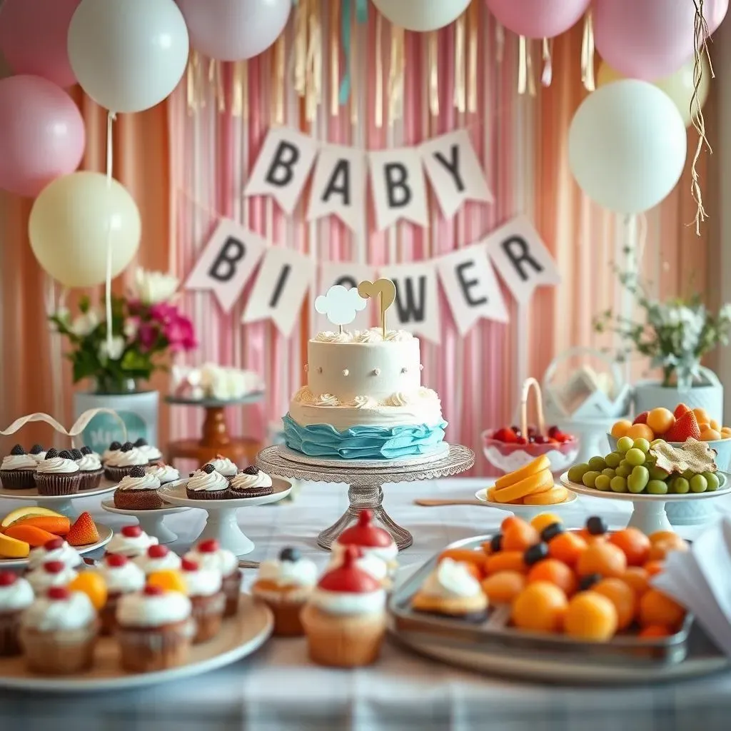 BudgetFriendly Baby Shower Buffet Ideas with Amazing Desserts