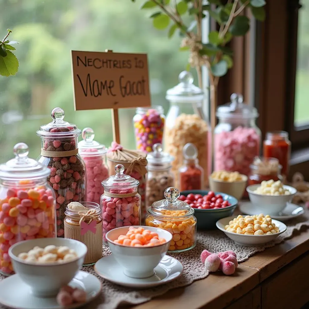 BudgetFriendly Unique Candy Buffet Ideas for Weddings