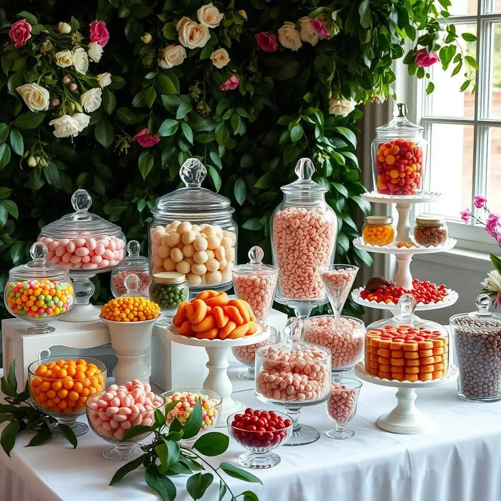 Budgeting for Your Wedding Reception Candy Buffet