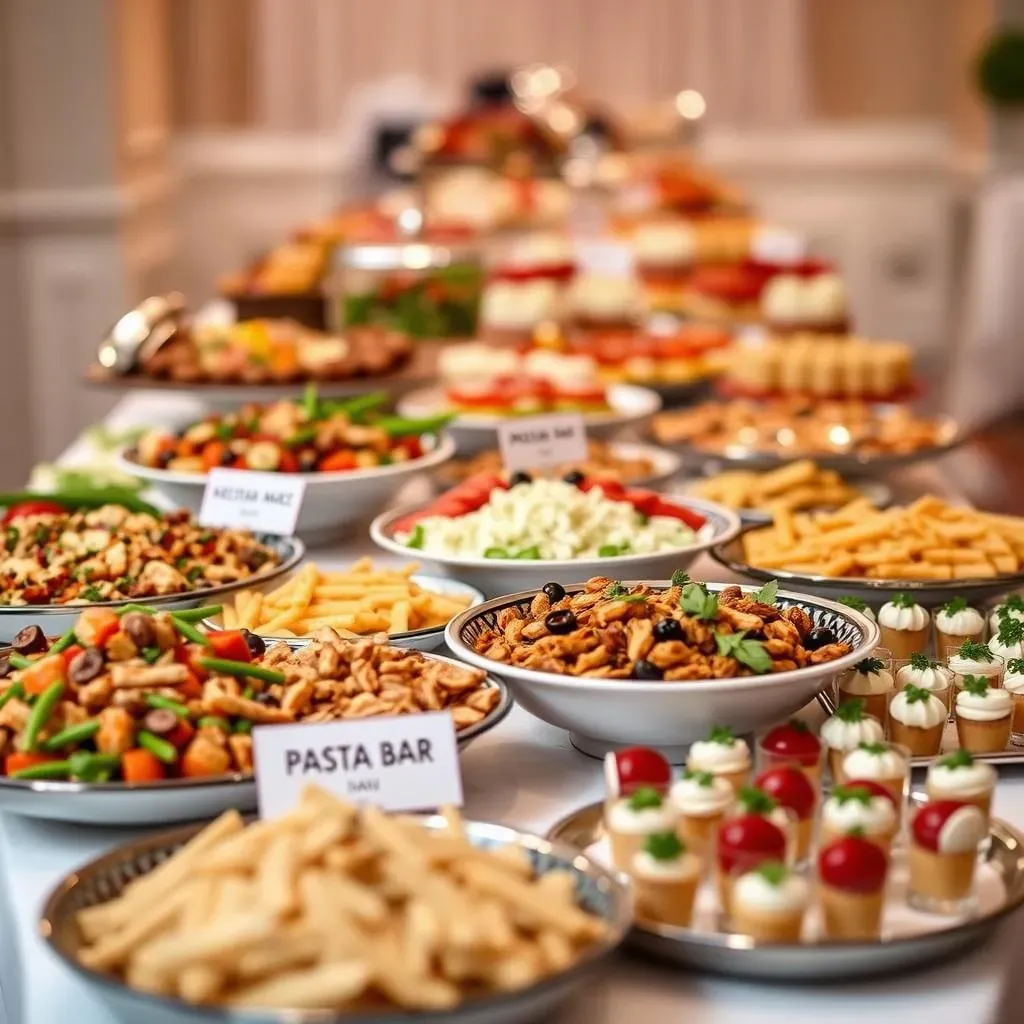 Perfect buffet wedding menu ideas for any style