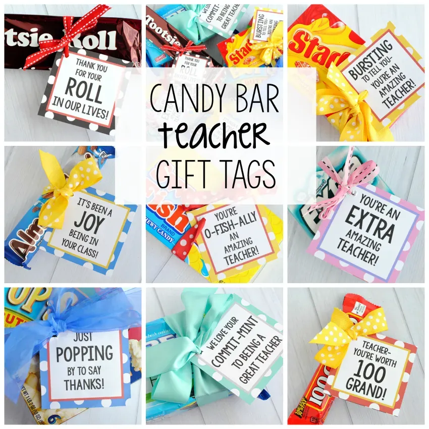 Amazing candy bar ideas for teachers: Quick & Easy