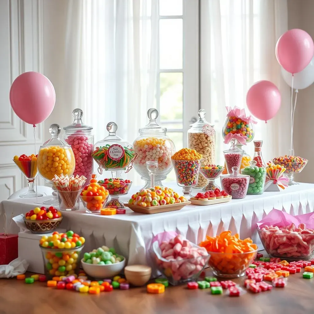 Amazing Candy Buffet Ideas for Baby Showers