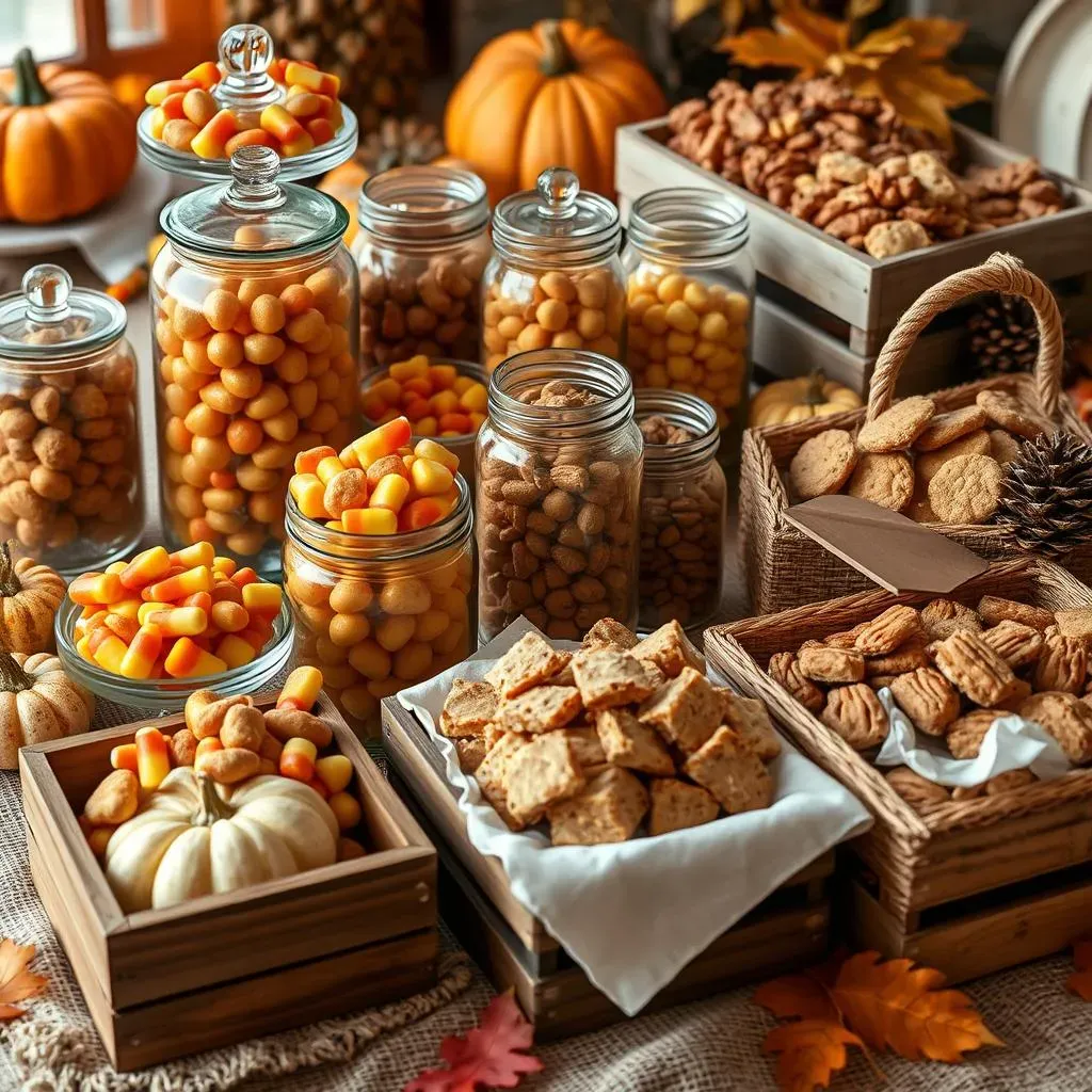 Candy Buffet Ideas for Thanksgiving Parties: Classic Themes