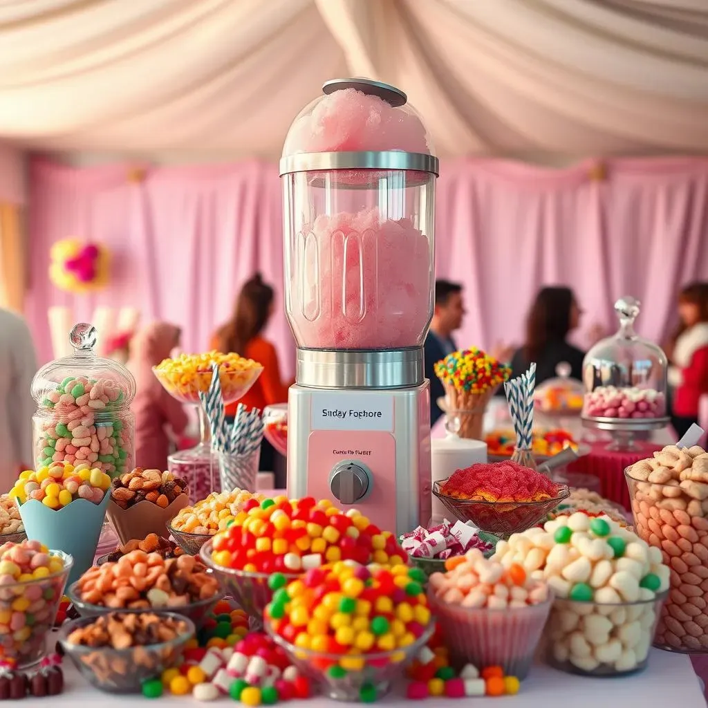 Candy Buffet Ideas with Candy Floss Machines: The Ultimate Guide