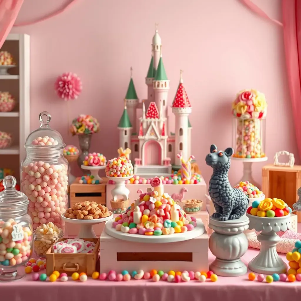 Amazing Candy Buffet Ideas with Candy Sculptures