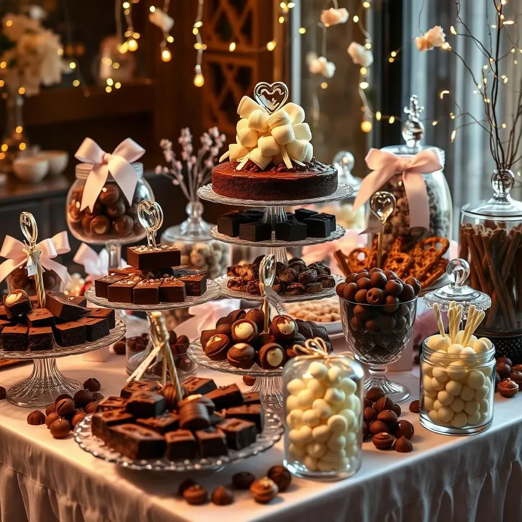 Amazing Candy Buffet Ideas with Chocolate Assortment