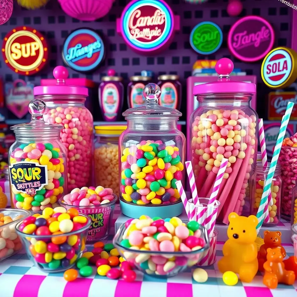 Candy Buffet Ideas with Sour Candies: Theme Ideas That Pop