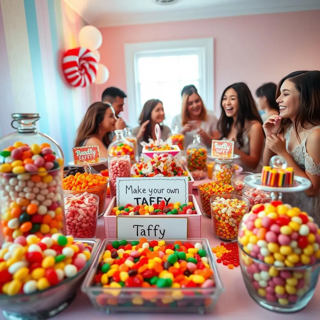 Candy Buffet Ideas with Taffy Stations:  Making it Memorable for Guests