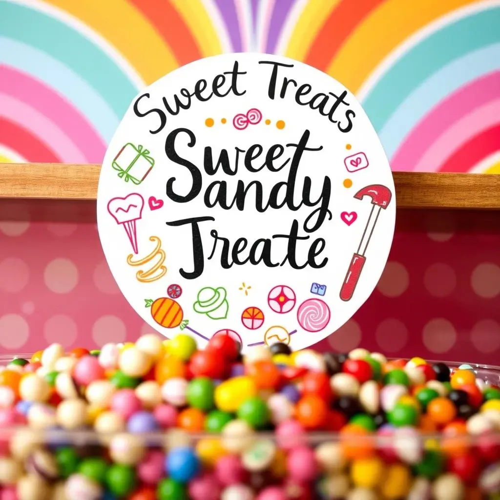 Awesome candy buffet sign ideas for unforgettable events