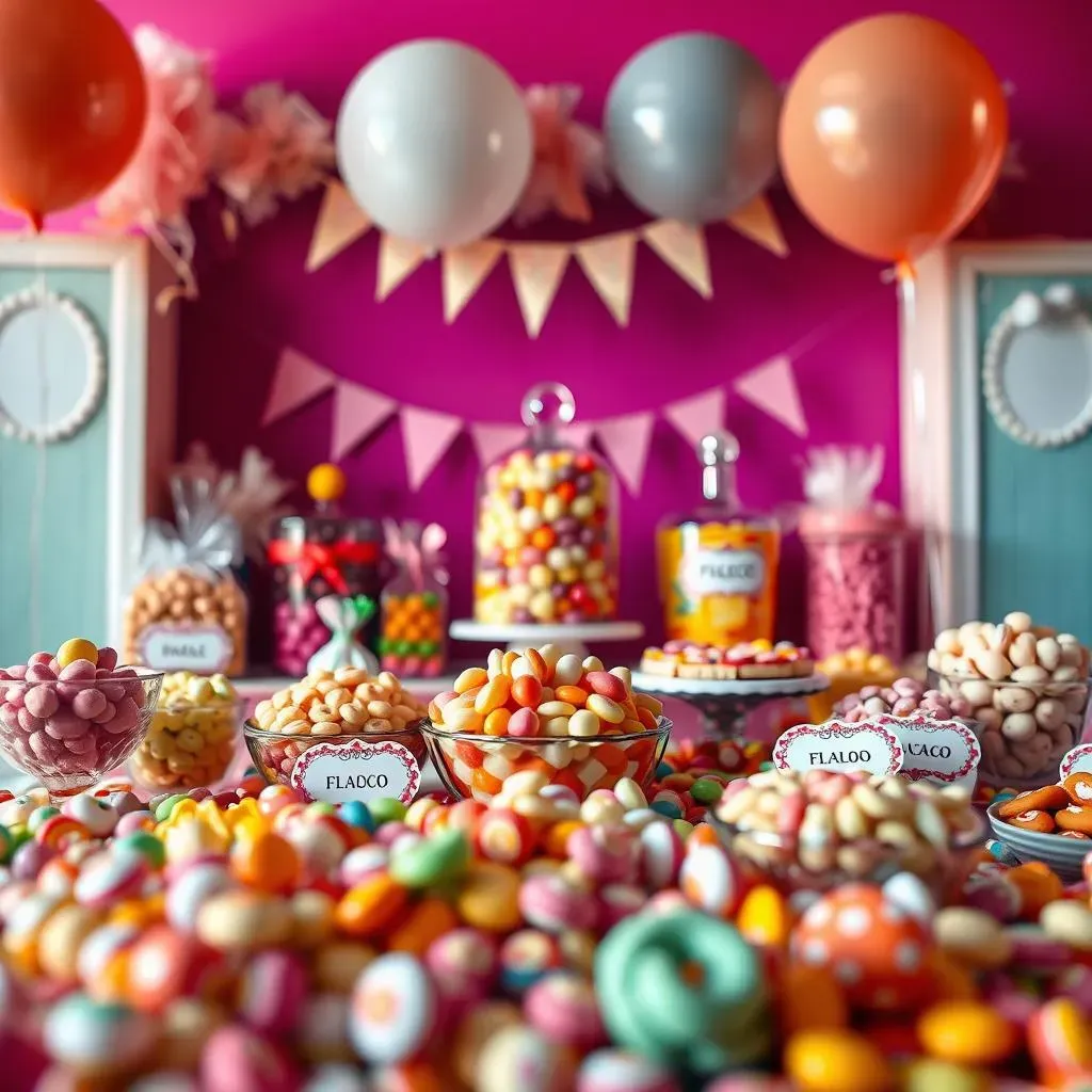 Candy Buffet Themes for Specific Events:  Birthday Parties, Weddings, and More