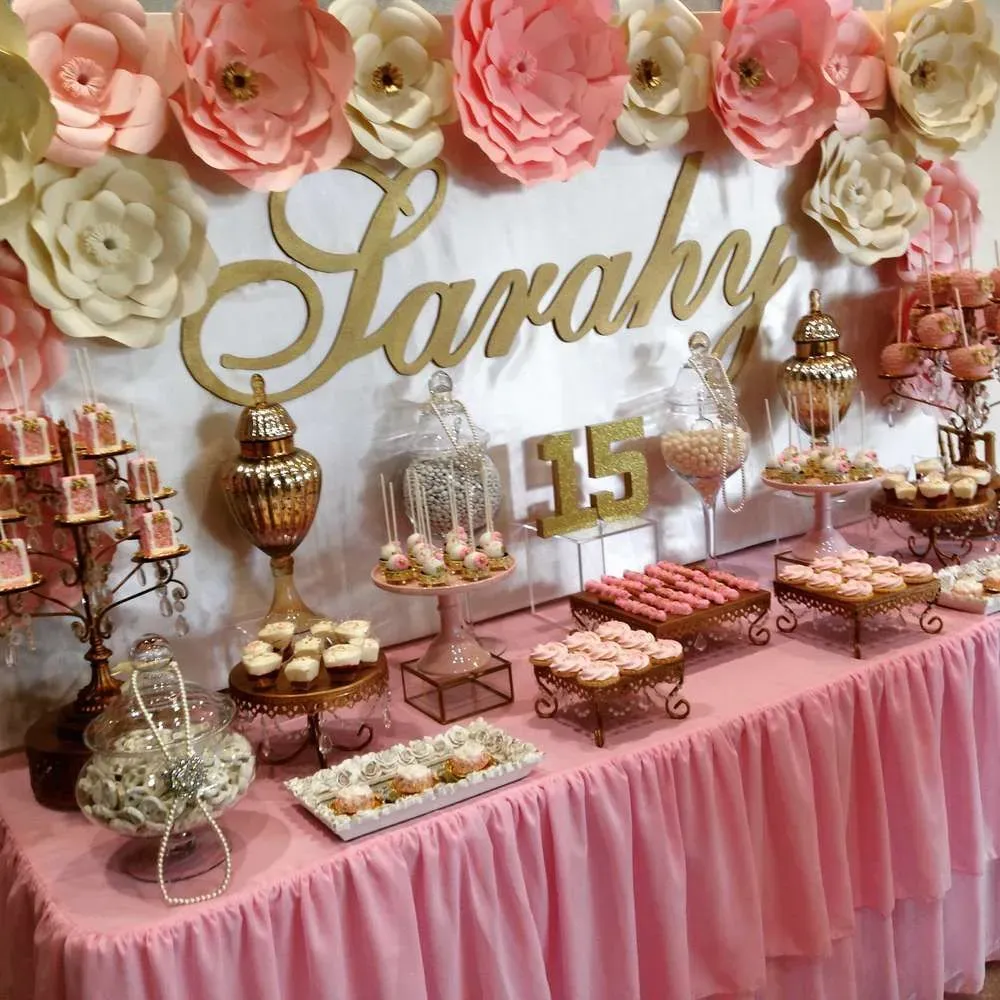 Perfect candy table ideas for 15: Make Your Sweet 15 Shine