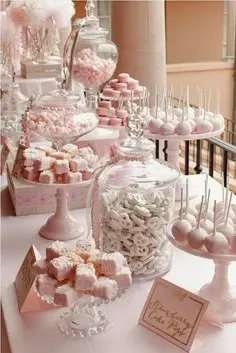 Choosing Candy and Color Schemes for Elegant Candy Buffet Ideas