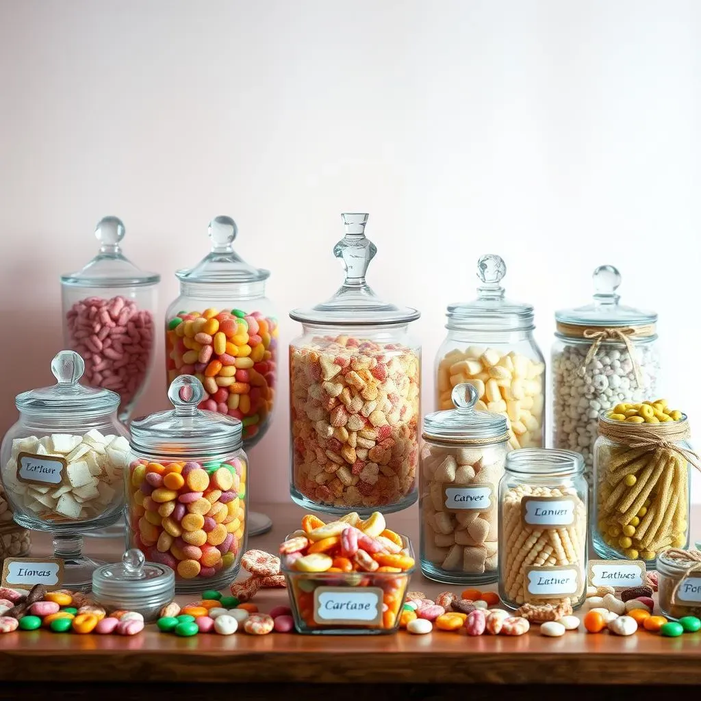 Choosing the Perfect Containers for Your Candy Buffet