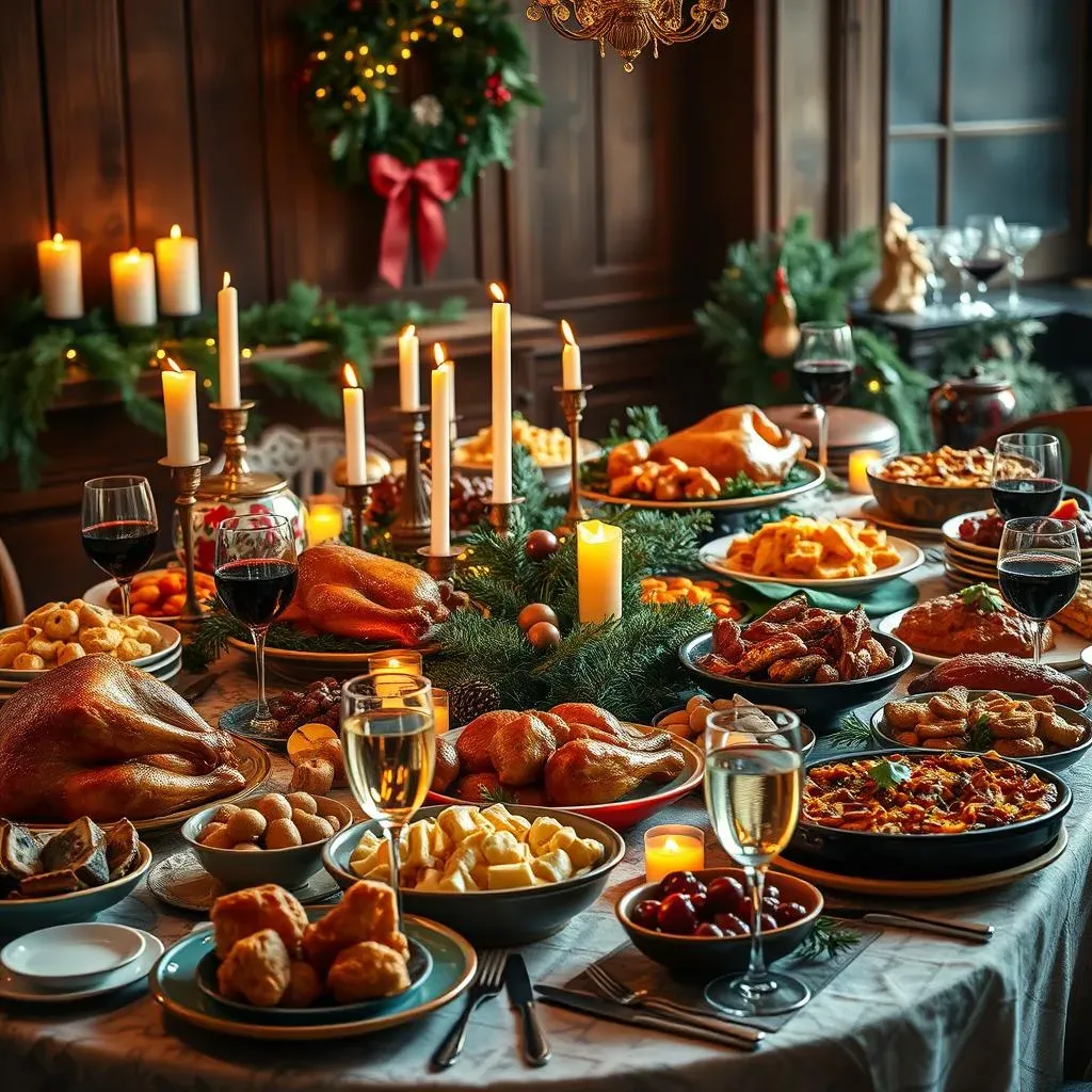 Ultimate Christmas Buffet Ideas with Beverages