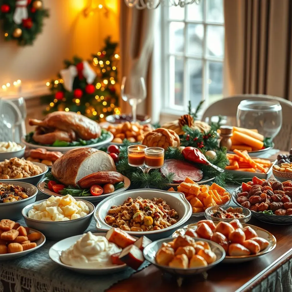 Christmas Buffet Ideas with Desserts:  Balancing Savory and Sweet