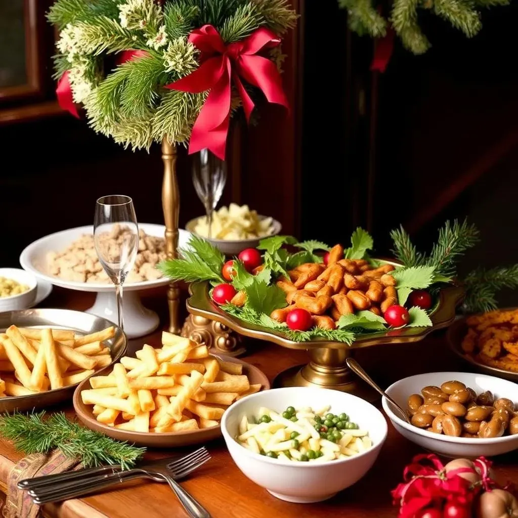 Classic Christmas Buffet Ideas with Side Dishes