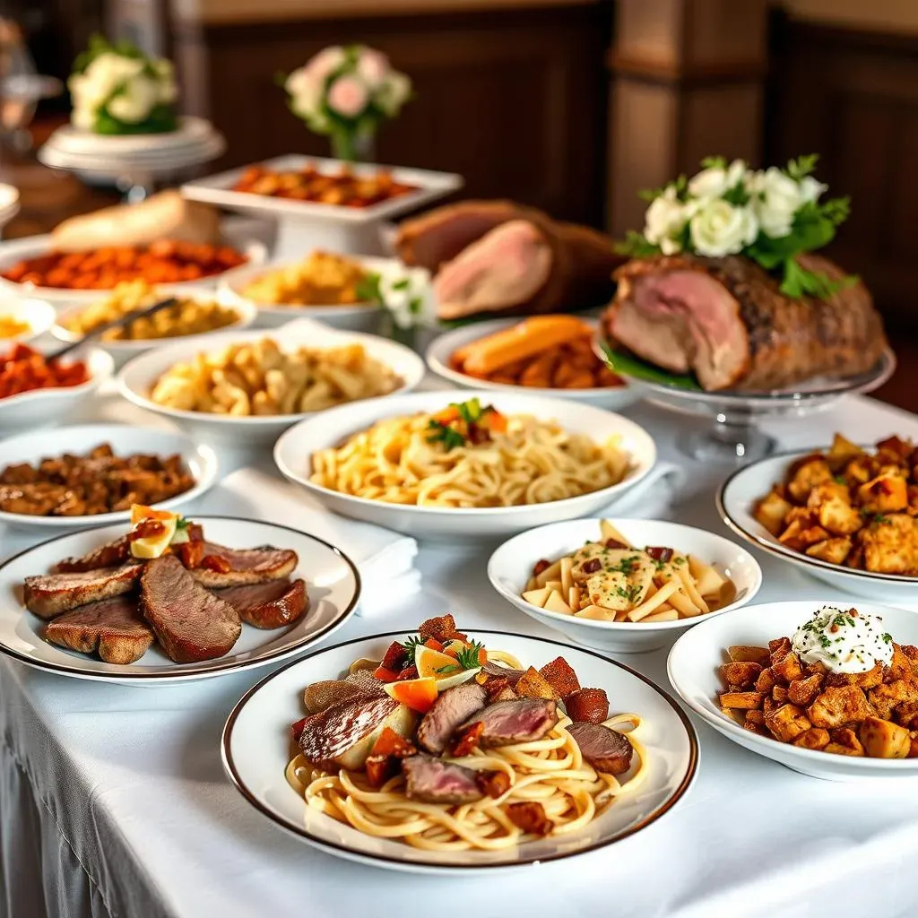 Classic Wedding Food Ideas for Buffet Guests Love