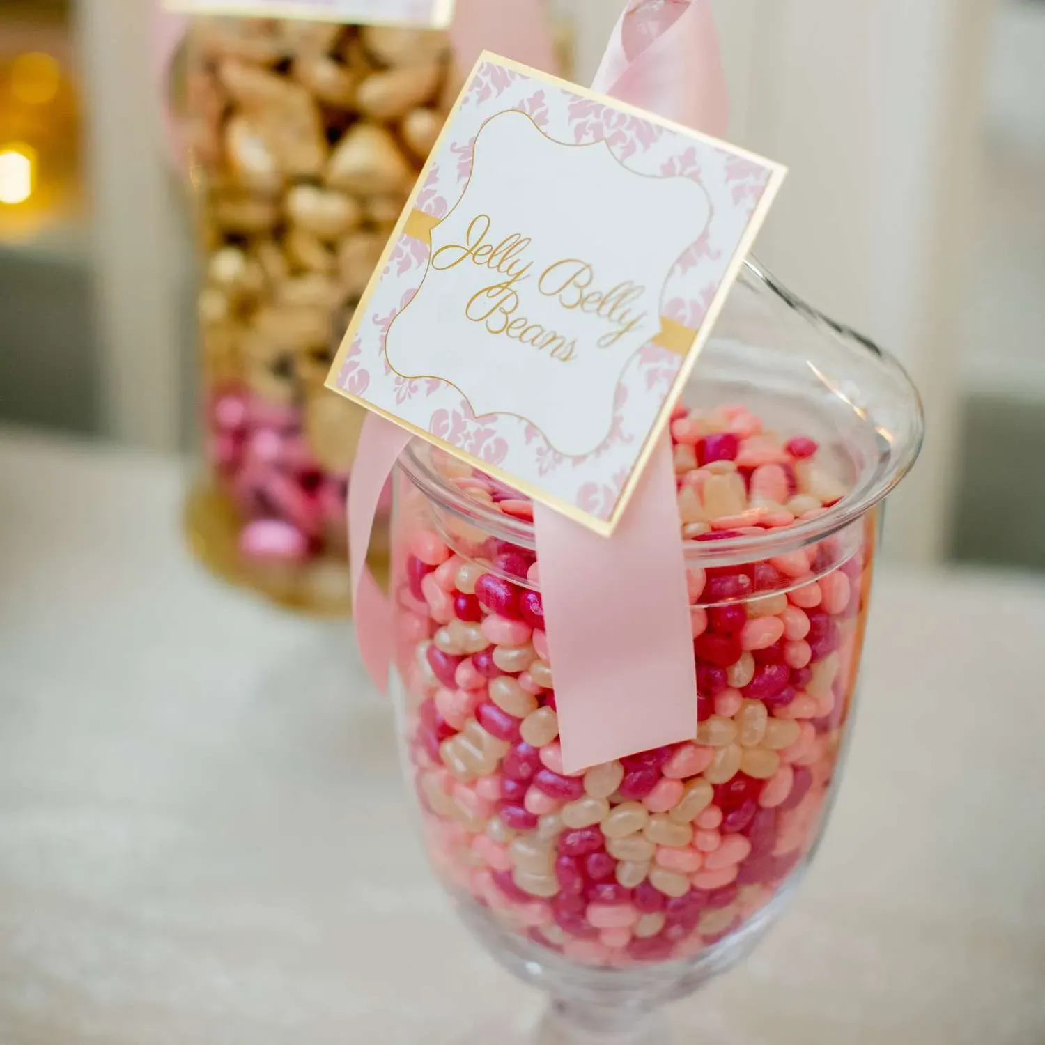 Containers and Decor on a Dime for Your Budget Candy Buffet
