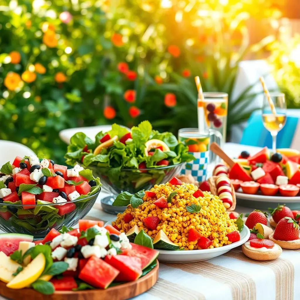 Cool & Refreshing: Summer Salads and Fruit Focused Buffet Ideas