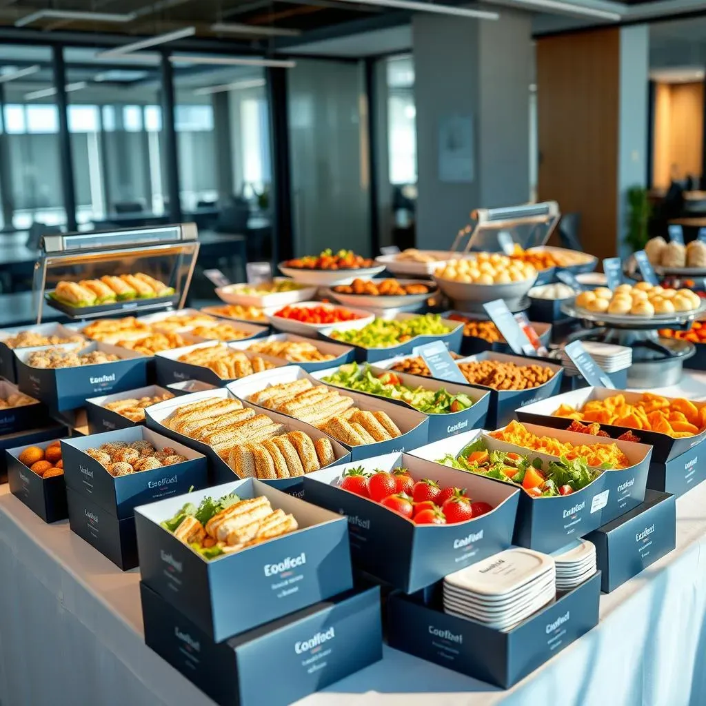 Amazing Corporate Buffet Ideas with Branded Packaging