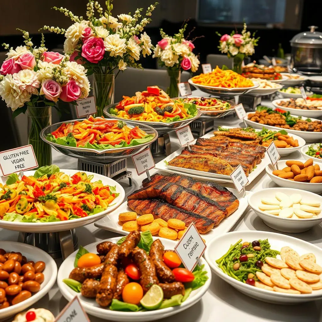 Absolute corporate buffet ideas with special dietary accommodations