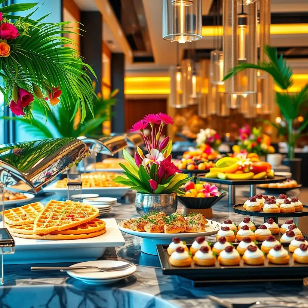 Amazing Corporate Buffet Ideas with Themed Decorations